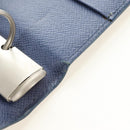 LOUIS VUITTON Epi Agenda MM Tagesplaner Hülle Blau Myrtille R2004G Auth BA6678-21