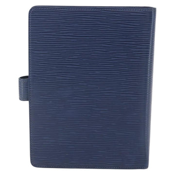 LOUIS VUITTON Epi Agenda MM Day Planner Cover Blue Myrtille R2004G Auth BA6678 - 0