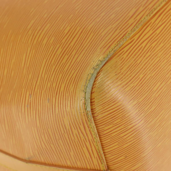 LOUIS VUITTON Epi Petit Noe Shoulder Bag Yellow M44109 LV Auth BA6680