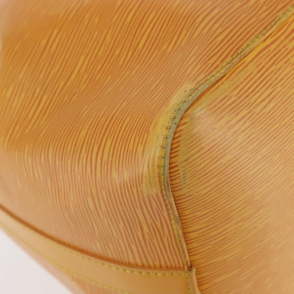 LOUIS VUITTON Epi Petit Noe Shoulder Bag Yellow M44109 LV Auth BA6680