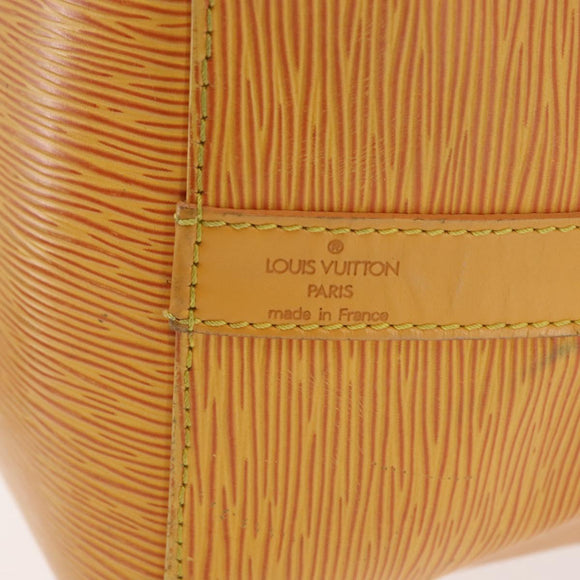 LOUIS VUITTON Epi Petit Noe Shoulder Bag Yellow M44109 LV Auth BA6680