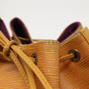 LOUIS VUITTON Epi Petit Noe Shoulder Bag Yellow M44109 LV Auth BA6680-10