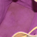 LOUIS VUITTON Epi Petit Noe Shoulder Bag Yellow M44109 LV Auth BA6680-11