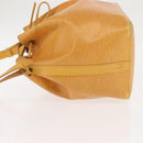 LOUIS VUITTON Epi Petit Noe Shoulder Bag Yellow M44109 LV Auth BA6680-4