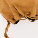 LOUIS VUITTON Epi Petit Noe Shoulder Bag Yellow M44109 LV Auth BA6680-6