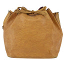 LOUIS VUITTON Epi Petit Noe Shoulder Bag Yellow M44109 LV Auth BA6681-13