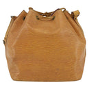 LOUIS VUITTON Epi Petit Noe Shoulder Bag Yellow M44109 LV Auth BA6681-2