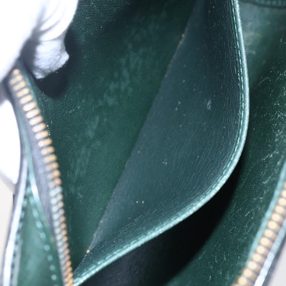 LOUIS VUITTON Taiga Baikal Clutch Bag Epicea M30184 LV Auth BA6683