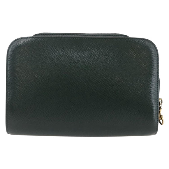 LOUIS VUITTON Taiga Baikal Clutch Bag Epicea M30184 LV Auth BA6683