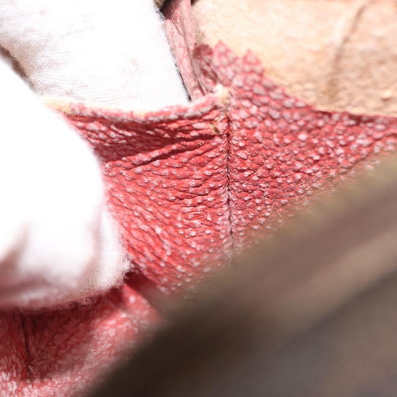 LOUIS VUITTON Damier Ebene Pochette Cosmetic PM Pouch N47516 LV Auth BA6685