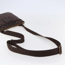 LOUIS VUITTON Damier Ebene Pochette Platt Brooklyn Bag N41100 LV Auth BA6686-7