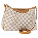 LOUIS VUITTON Damier Azur Siracusa PM Shoulder Bag N41113 LV Auth BA6689-1