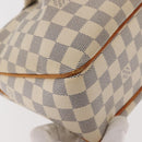 LOUIS VUITTON Damier Azur Siracusa PM Shoulder Bag N41113 LV Auth BA6689-15