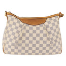 LOUIS VUITTON Damier Azur Siracusa PM Shoulder Bag N41113 LV Auth BA6689-13