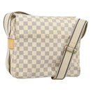 LOUIS VUITTON Damier Azur Naviglio Shoulder Bag N51189 LV Auth BA6690-1