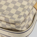 LOUIS VUITTON Damier Azur Naviglio Shoulder Bag N51189 LV Auth BA6690-17