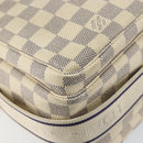 LOUIS VUITTON Damier Azur Naviglio Shoulder Bag N51189 LV Auth BA6690-18