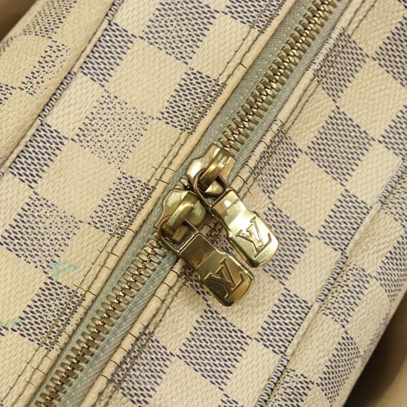 LOUIS VUITTON Damier Azur Naviglio Shoulder Bag N51189 LV Auth BA6690