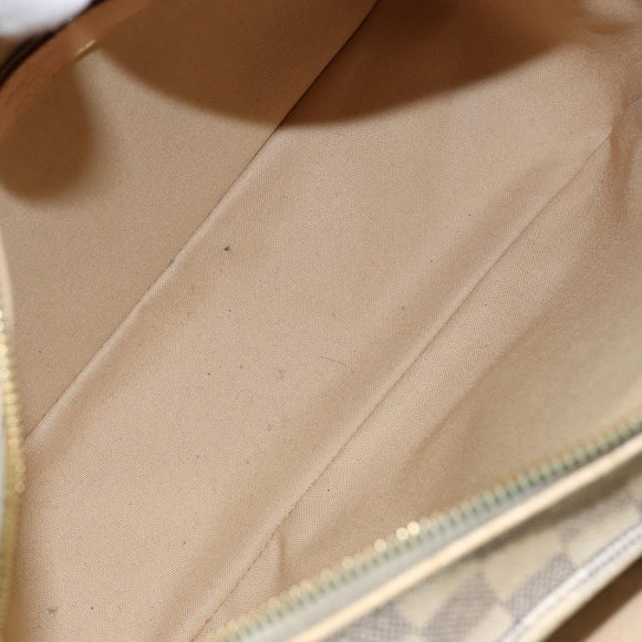 LOUIS VUITTON Damier Azur Naviglio Shoulder Bag N51189 LV Auth BA6690