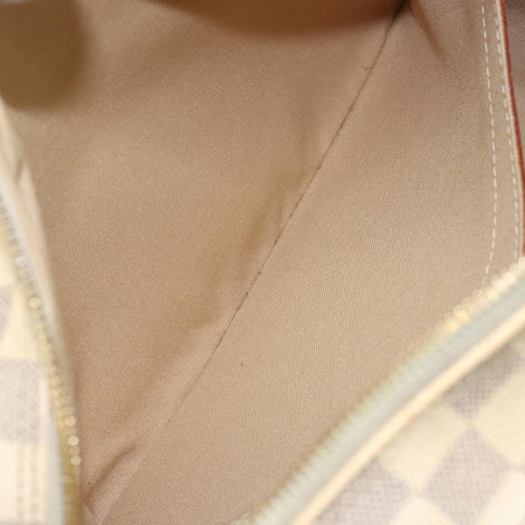 LOUIS VUITTON Damier Azur Naviglio Shoulder Bag N51189 LV Auth BA6690