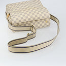 LOUIS VUITTON Damier Azur Naviglio Shoulder Bag N51189 LV Auth BA6690-7
