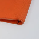 LOUIS VUITTON Aerogram Portefeuille Braza Long Wallet Orange M81153 Auth BA6692-15