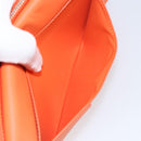 LOUIS VUITTON Aerogram Portefeuille Braza Long Wallet Orange M81153 Auth BA6692-20