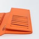 LOUIS VUITTON Aerogram Portefeuille Braza Long Wallet Orange M81153 Auth BA6692-21