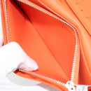 LOUIS VUITTON Aerogram Portefeuille Braza Long Wallet Orange M81153 Auth BA6692-12