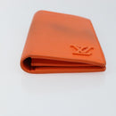 LOUIS VUITTON Aerogram Portefeuille Braza Long Wallet Orange M81153 Auth BA6692-6