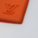 LOUIS VUITTON Aerogram Portefeuille Braza Long Wallet Orange M81153 Auth BA6692-7