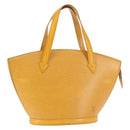 LOUIS VUITTON Epi Saint Jacques Hand Bag Yellow M52279 LV Auth BA6695-1