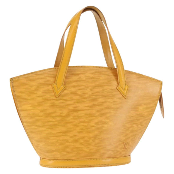 LOUIS VUITTON Epi Saint Jacques Hand Bag Yellow M52279 LV Auth BA6695