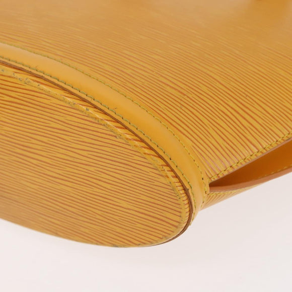 LOUIS VUITTON Epi Saint Jacques Hand Bag Yellow M52279 LV Auth BA6695