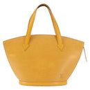 LOUIS VUITTON Epi Saint Jacques Hand Bag Yellow M52279 LV Auth BA6695-13