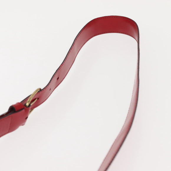 LOUIS VUITTON Epi Sac Depaule GM Shoulder Bag Red M80197 LV Auth BA6697