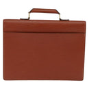 LOUIS VUITTON Epi Serviette Conseiller Briefcase Kenya Brown M54423 Auth BA6700-2