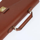 LOUIS VUITTON Epi Serviette Conseiller Briefcase Kenya Brown M54423 Auth BA6700-6