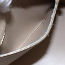 LOUIS VUITTON Monogram Vernis Houston Hand Bag Beige M91004 LV Auth BA6703-21