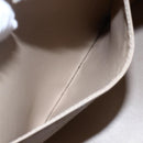 LOUIS VUITTON Monogram Vernis Houston Hand Bag Beige M91004 LV Auth BA6703-22