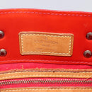 LOUIS VUITTON Monogram Vernis Reade PM Hand Bag Red Rouge M91088 LV Auth BA6708-10