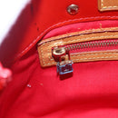 LOUIS VUITTON Monogram Vernis Reade PM Hand Bag Red Rouge M91088 LV Auth BA6708-17