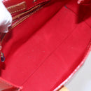 LOUIS VUITTON Monogram Vernis Reade PM Hand Bag Red Rouge M91088 LV Auth BA6708-11