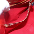 LOUIS VUITTON Monogram Vernis Reade PM Hand Bag Red Rouge M91088 LV Auth BA6708-20