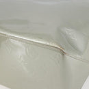 LOUIS VUITTON Monogram Vernis Reade MM Hand Bag Gris M91142 LV Auth BA6709-15