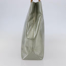 LOUIS VUITTON Monogram Vernis Reade MM Hand Bag Gris M91142 LV Auth BA6709-3