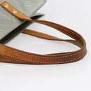 LOUIS VUITTON Monogram Vernis Reade MM Hand Bag Gris M91142 LV Auth BA6709-7