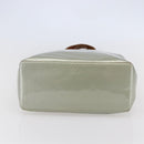 LOUIS VUITTON Monogram Vernis Reade MM Hand Bag Gris M91142 LV Auth BA6709-5