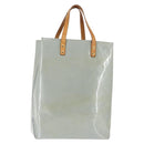 LOUIS VUITTON Monogram Vernis Reade MM Hand Bag Lavande M91226 LV Auth BA6710-1