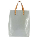 LOUIS VUITTON Monogram Vernis Reade MM Hand Bag Lavande M91226 LV Auth BA6710-2